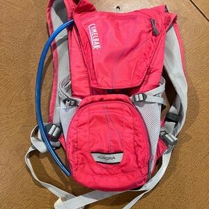 CamelBak Aurora Pink and Gray Hydration Pack